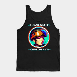 A-Class Winner Gamer Girl Elite Tank Top